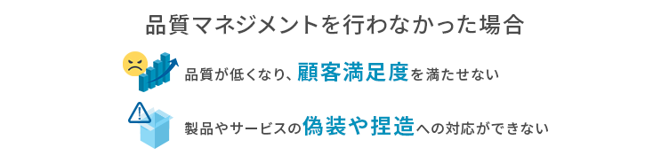 品質マネジメントはなぜ重要なのか？