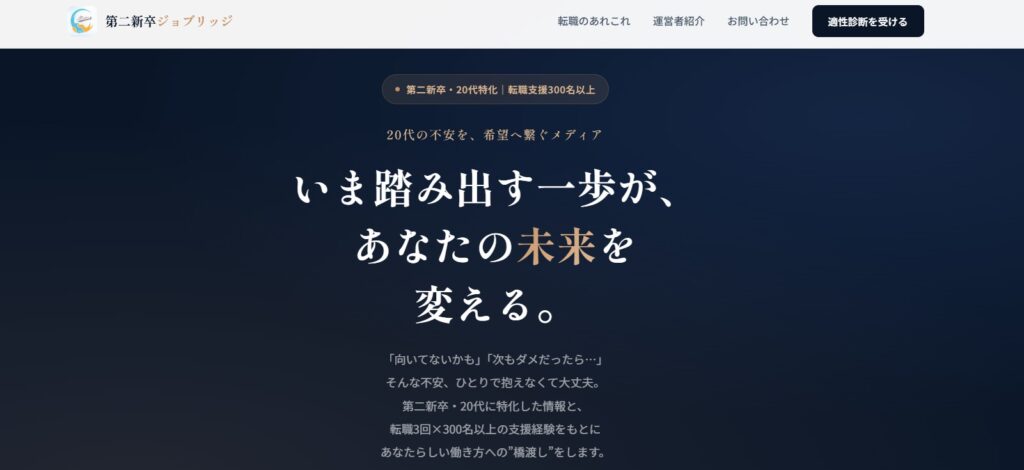 第二新卒ジョブリッジ